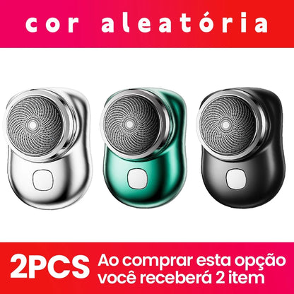Aparelho de Barbear Portátil à Prova d'Água Design Compacto para Viagens e Uso Diário Rápido e Prático