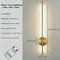 Luminária de parede magnética recarregável 50, preta, dourada, para sala de estar, quarto, corredor, estudo, escada, vestiário, iluminação led, fiação grátis