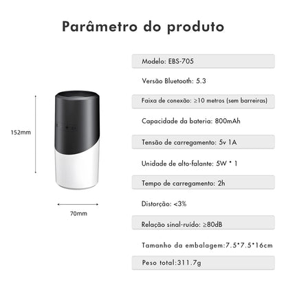 caixinhas de som bluetooth，caixa de som bluetooth，caixa de som bluetooth portátil，caixa de som bluetoth，auto falante，do bra