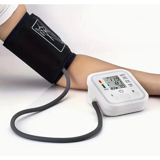 Monitor de Pressão Arterial Digital para Braço, Automático e Preciso, Ideal para Uso Doméstico, Ideal para Idosos e Monitoramento Diário