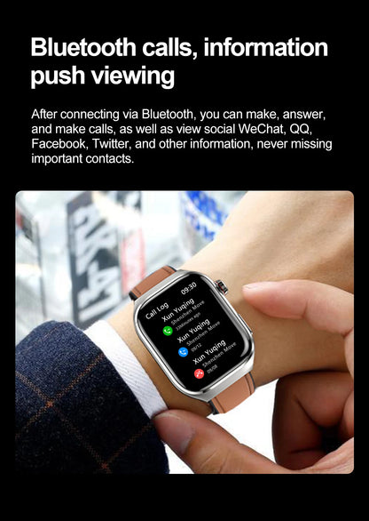 2025new micro exame físico relógio inteligente para homens ácido úrico gordura corporal cinco órgãos relógios de saúde bluetooth chamada smartbracelet