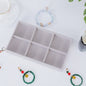 Reunindo Jewelry Box, Jewelry Tray, Adequado para Todos os Tipos de Armazenamento de Jóias, 1Pc