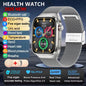 2025new micro exame físico relógio inteligente para homens ácido úrico gordura corporal cinco órgãos relógios de saúde bluetooth chamada smartbracelet