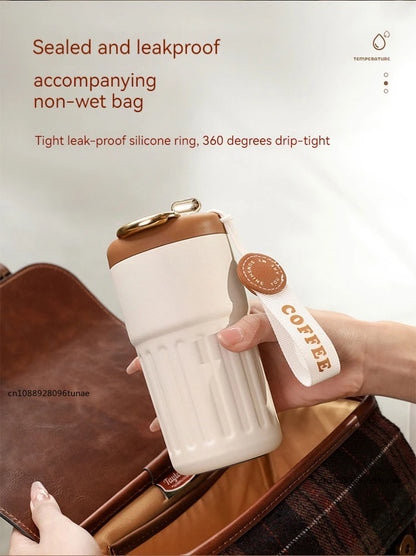 Copo de café com display digital inteligente de temperatura LED Garrafa térmica de aço inoxidável mantém frio e calor caneca térmica copo esportivo