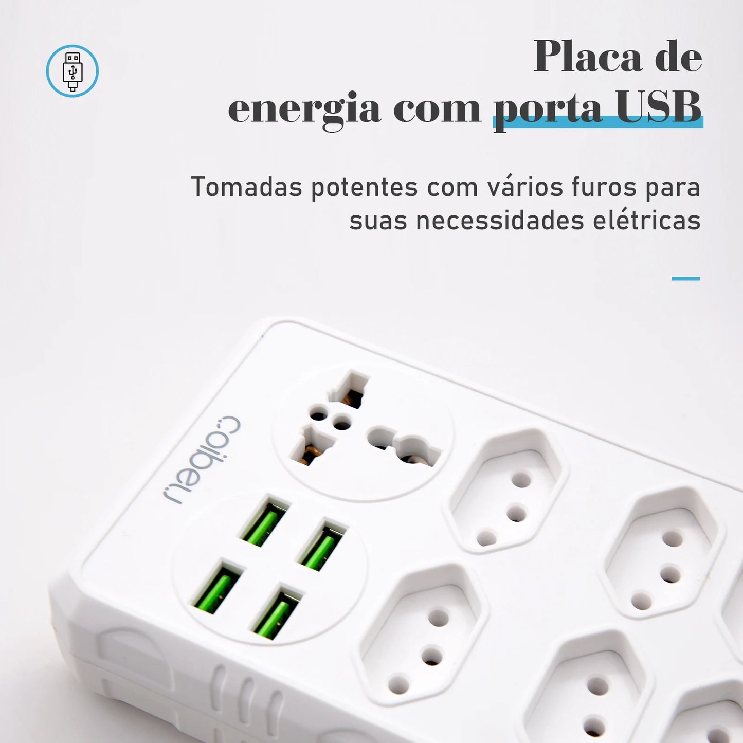 Extensão tomada,Extensão elétrica,Tomada usb,Filtro de linha de tomada,Regua tomadas de energia,Extensao eletrica,110-220V,10A