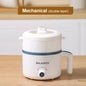 Panela elétrica de arroz 1,7l, camada dupla única, 220v, multifogão, antiaderente, mecânica inteligente, multicooker, panela de arroz no vapor para casa